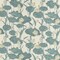 Aqua Stain Resistant Performance Floral Leaves Botanical Print Upholstery Fabric by The Yard - SKU: Lenox Lagoon